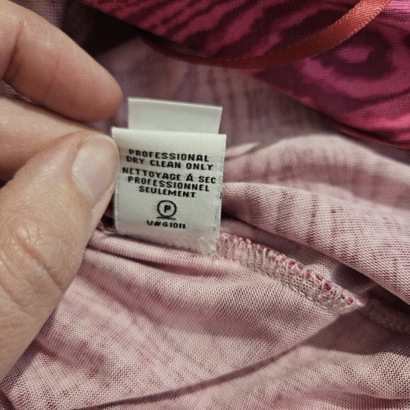 Diane Von Furstenberg New Julian Two Shadow Pink Silk Wrap Dress - Picture 13 of 13